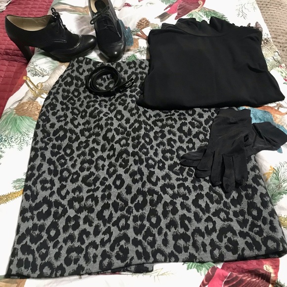 Pretty Leopard Print Skirt - Picture 10 of 12